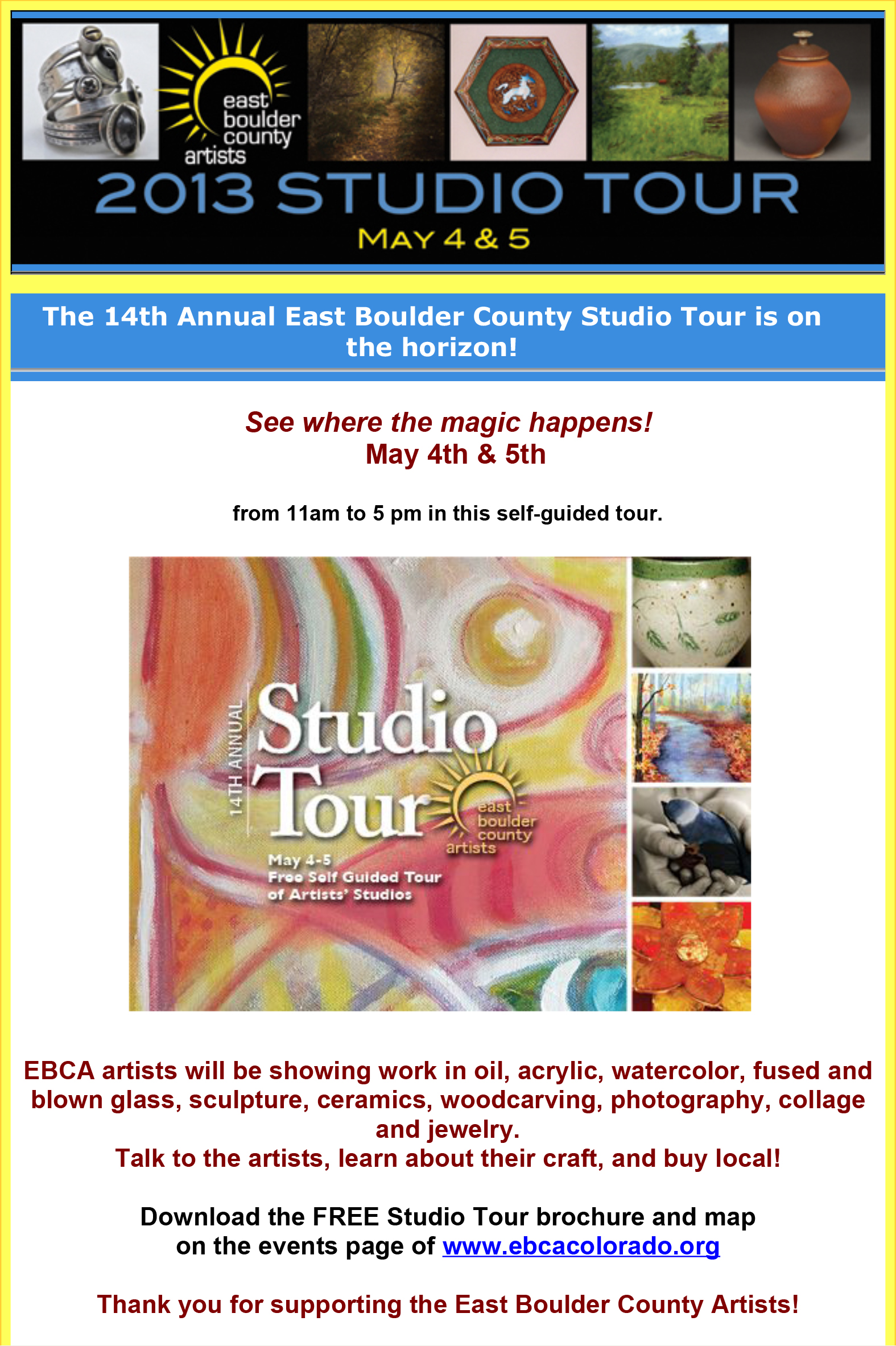 EBCA Studio Tour